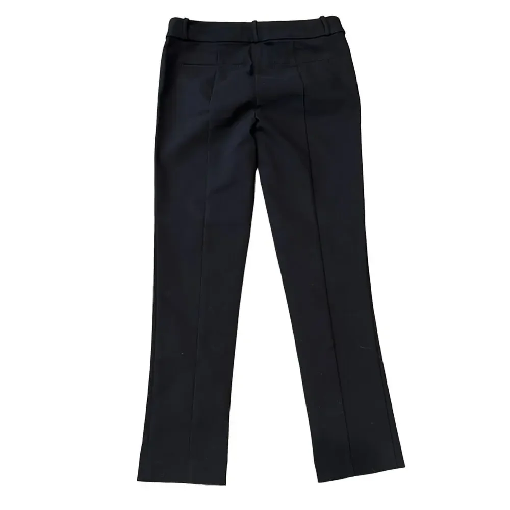 NWT LOFT Women's Skinny Fit Trouser Pant Black Size 6